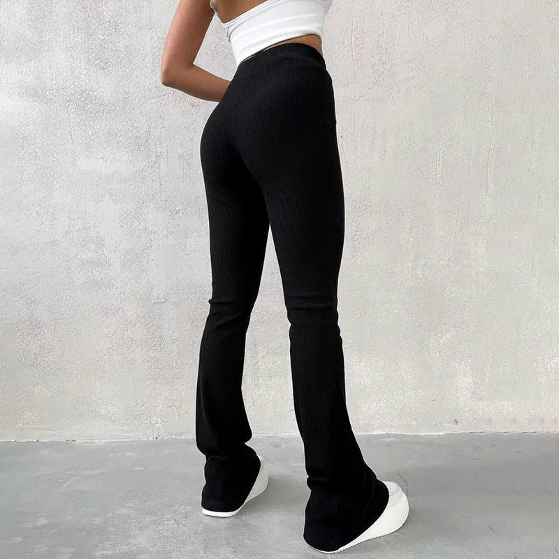 High Waist Casual Pants