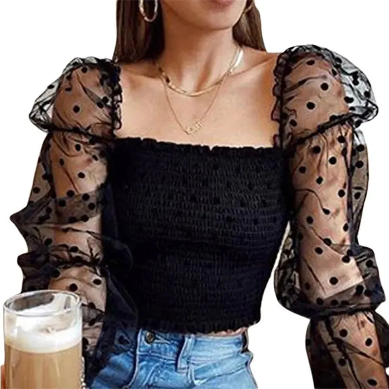 Dotted Mesh Top