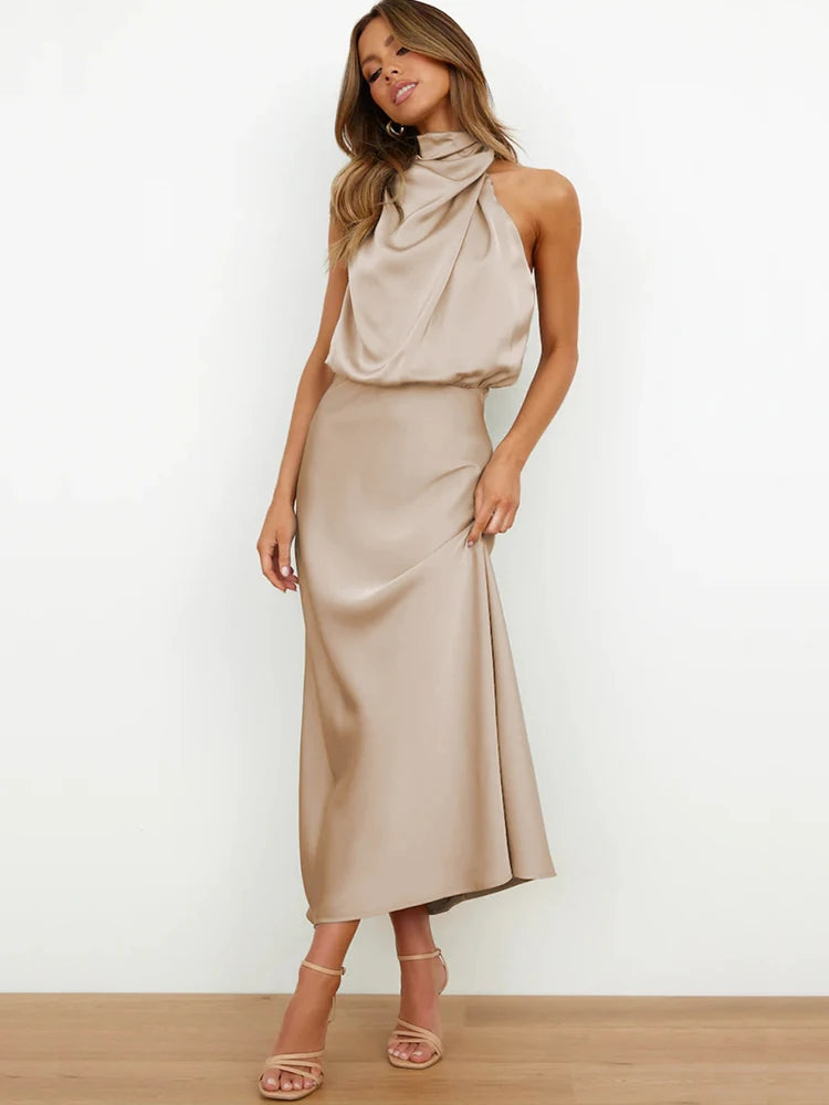 Sleeveless Long Dress