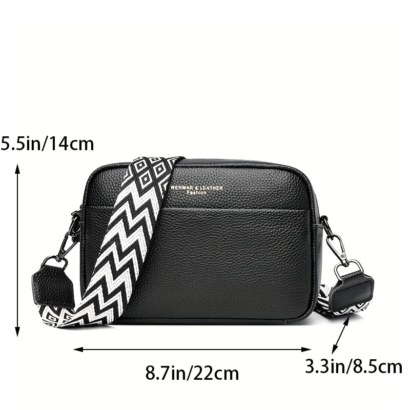 Multi Compartment Crossbody Bag