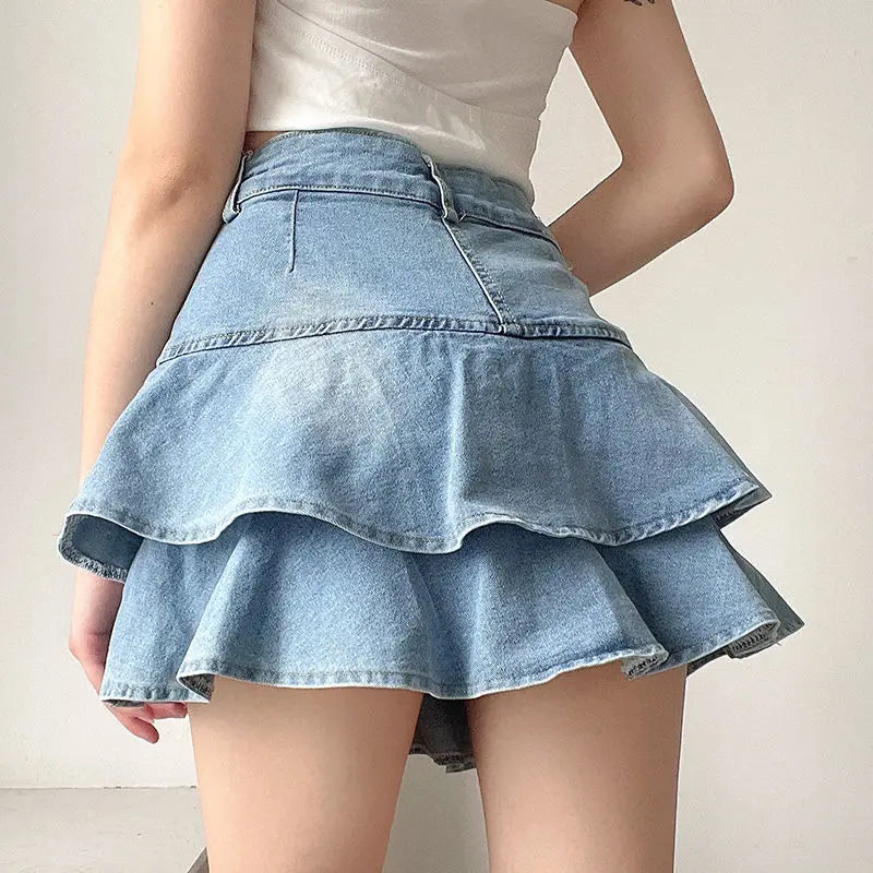 Vintage Denim Skirt