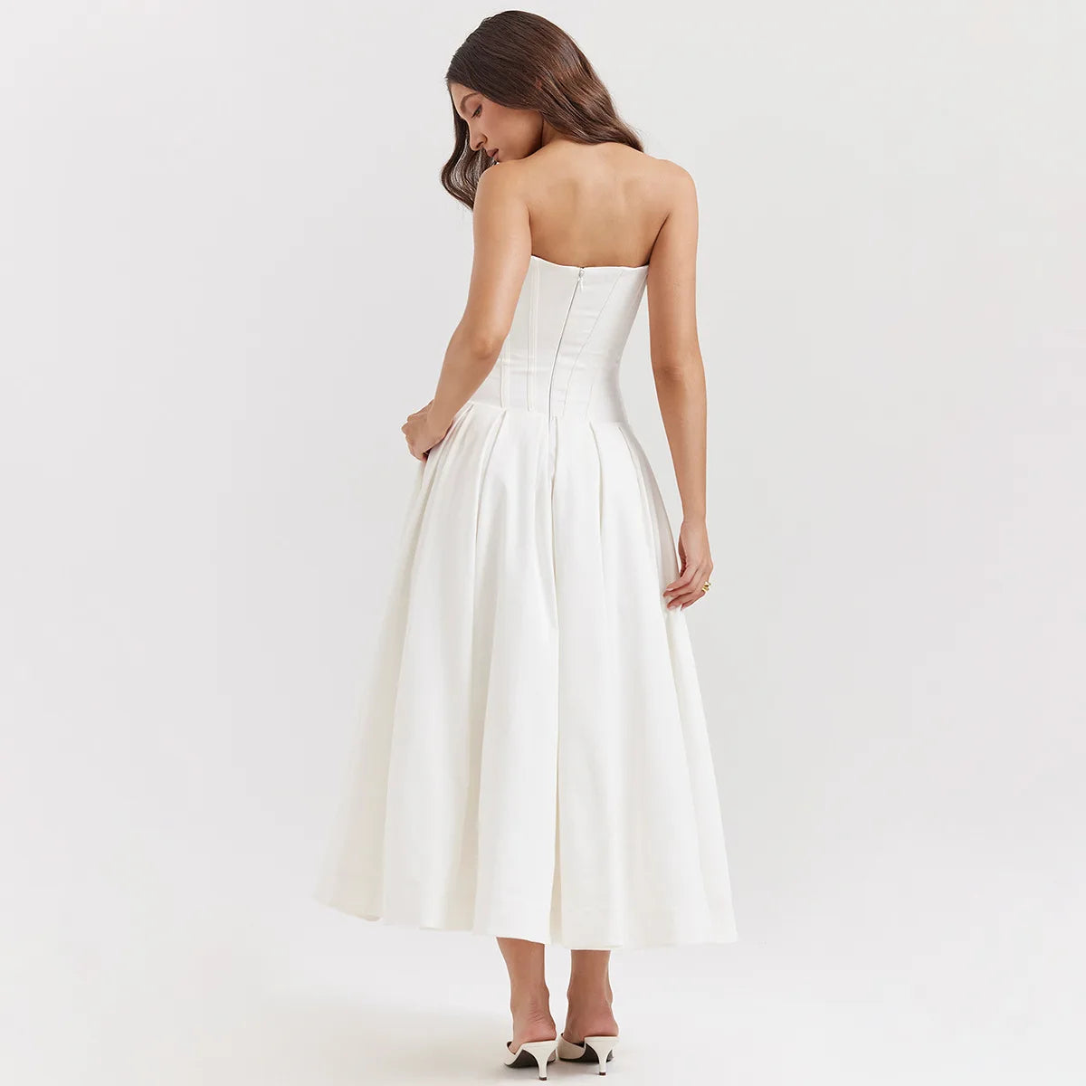 Strapless Wedding Guest Dress