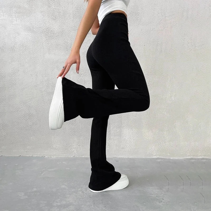 High Waist Casual Pants