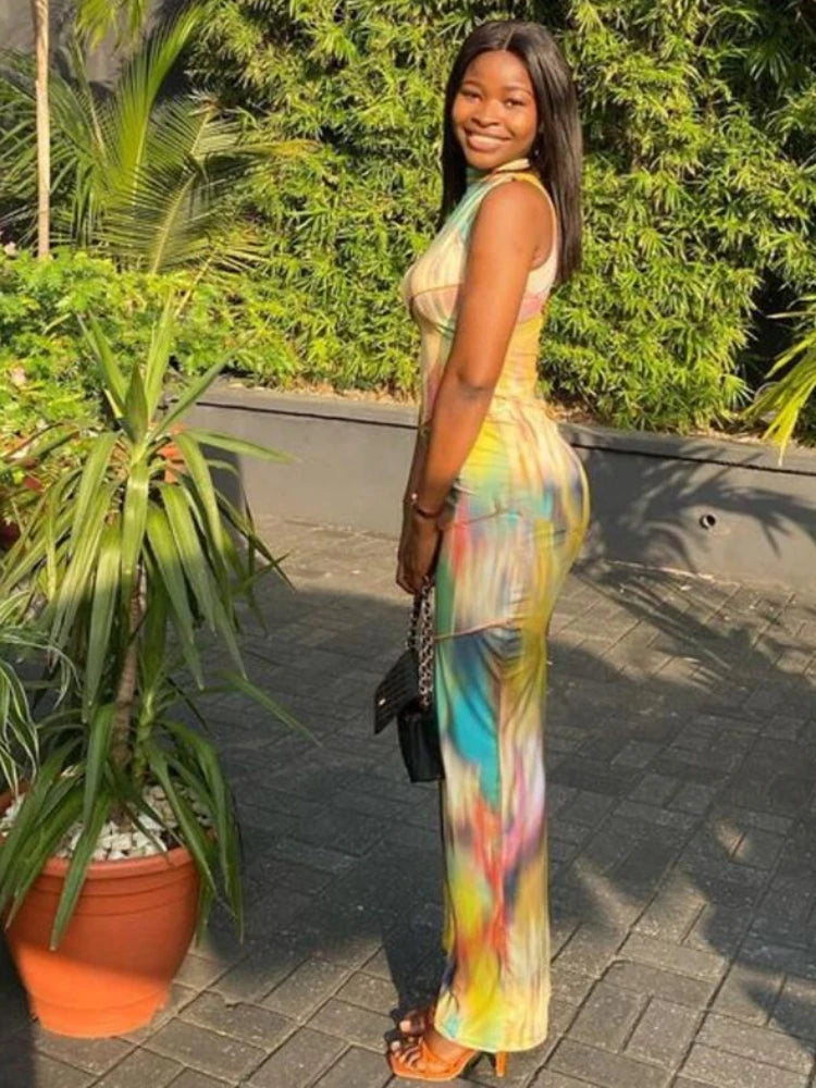 Colorful Maxi Dress