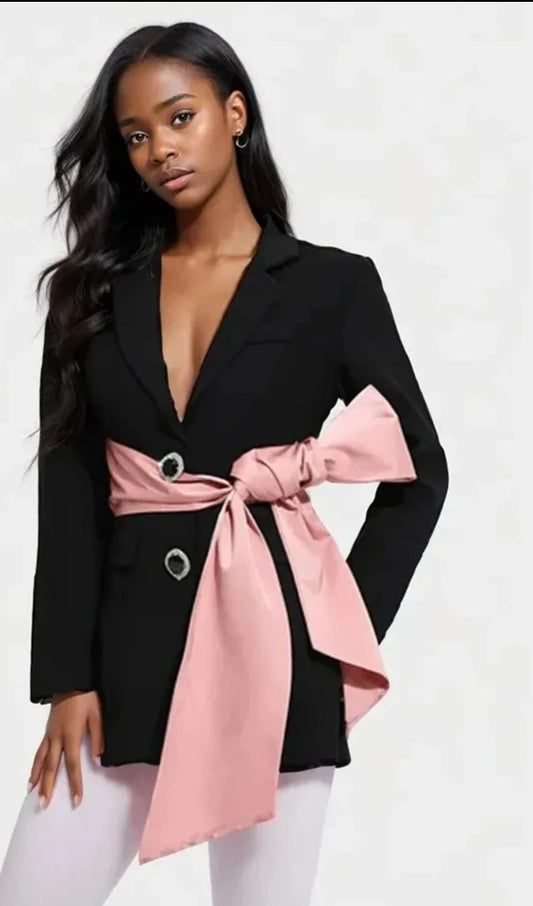 Bow-knot Detailed Blazer