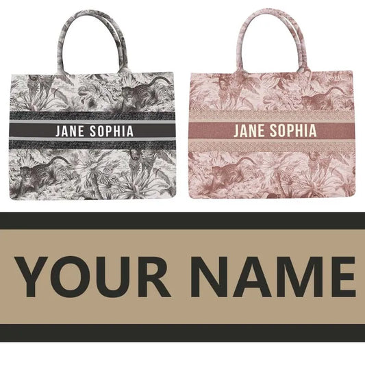 Personalized Canvas Tote Bag