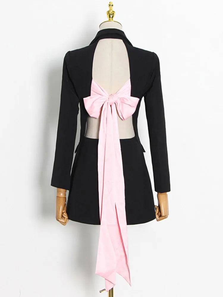 Bow-knot Detailed Blazer