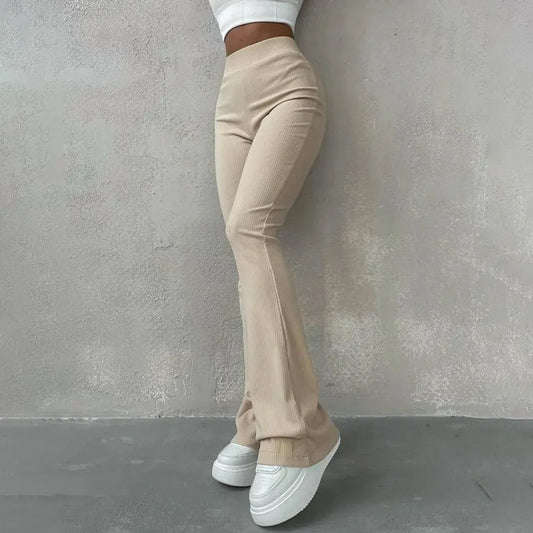 High Waist Casual Pants