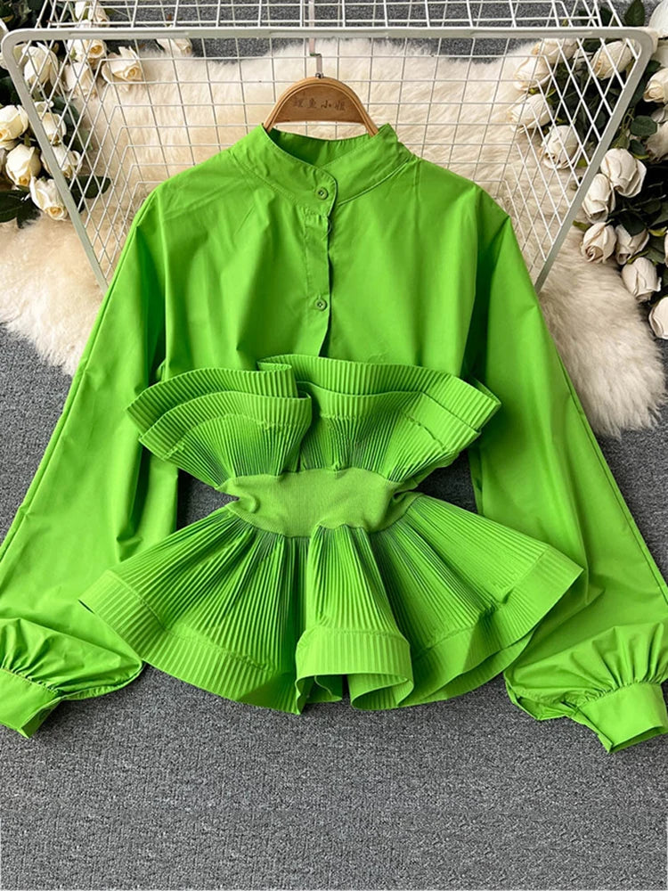 Puff Long Sleeve Blouse