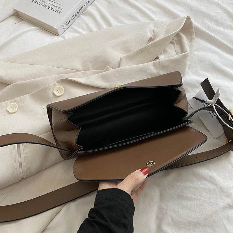 Wide Strap Shoulder Bag