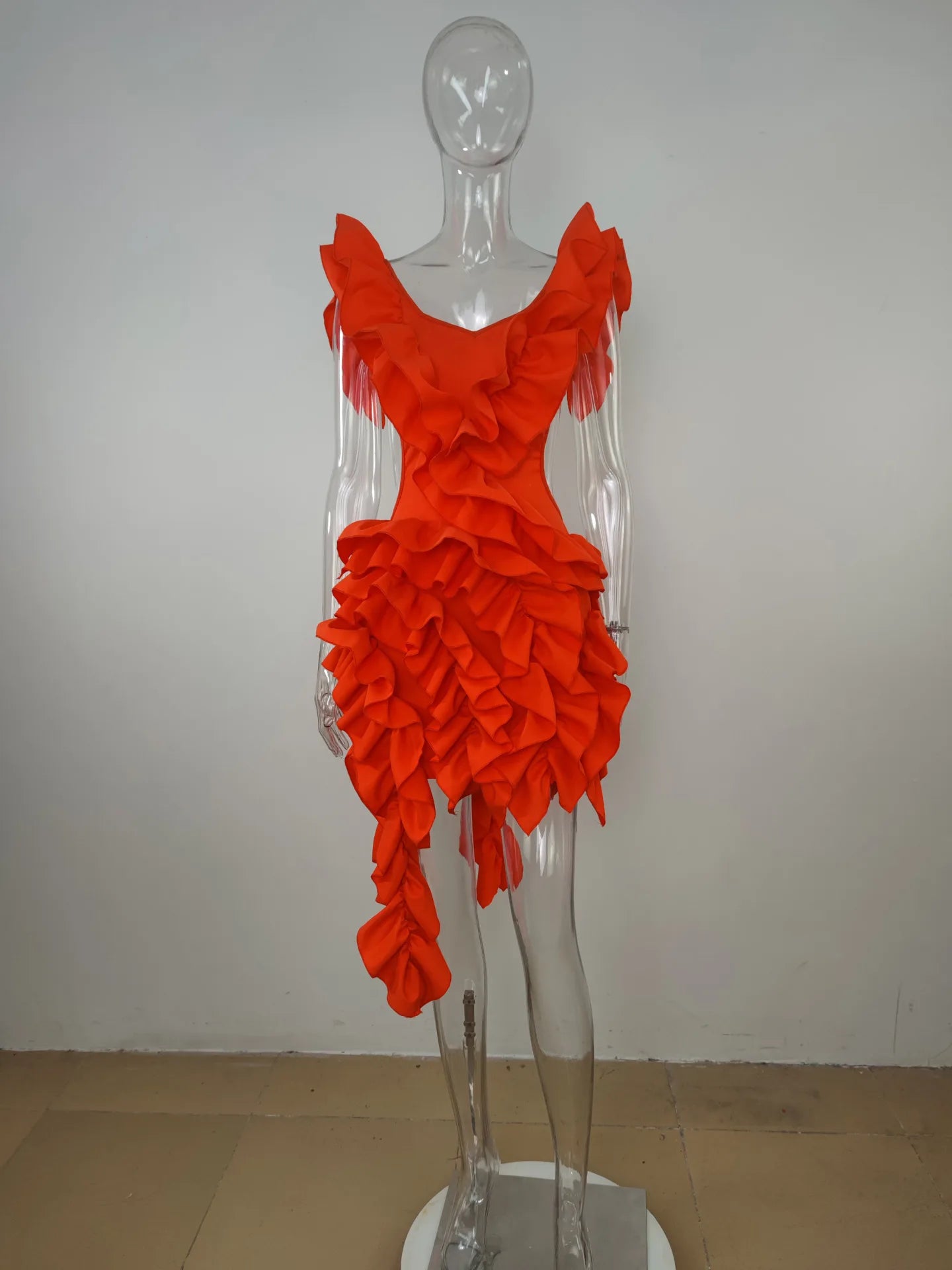 Fulani Ruffles Dress