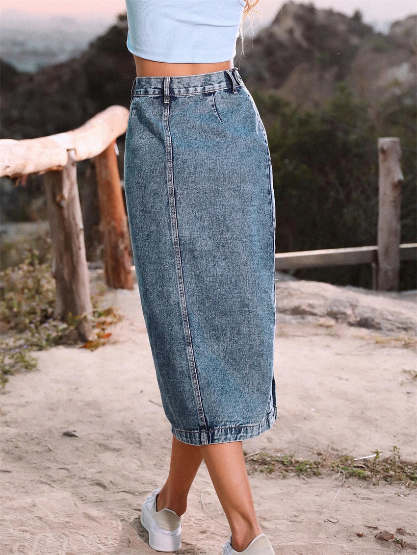 Denim Skirt