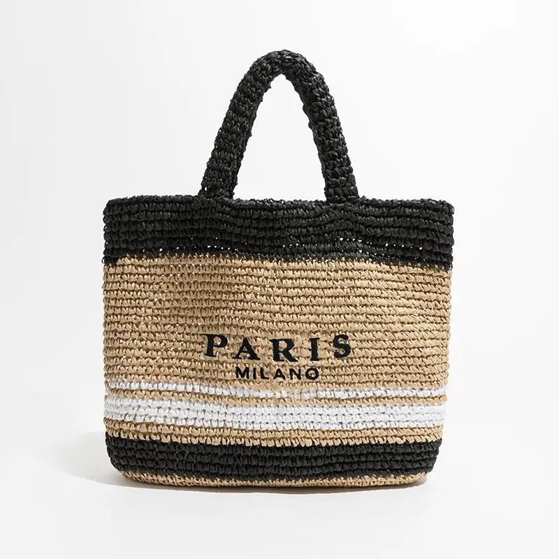 Straw Tote Bag